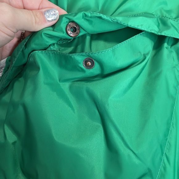 Volcom green winter retro puffy vest - Picture 2 of 6